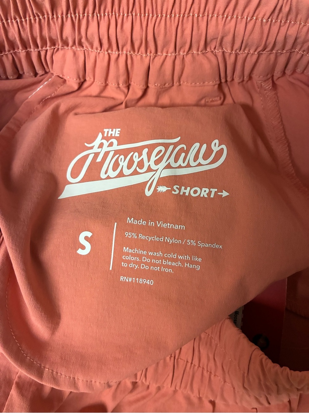Moosejaw Women’s Starfish Coral Elastic Drawstring Shorts - New in Original Bag - Picture 4 of 6